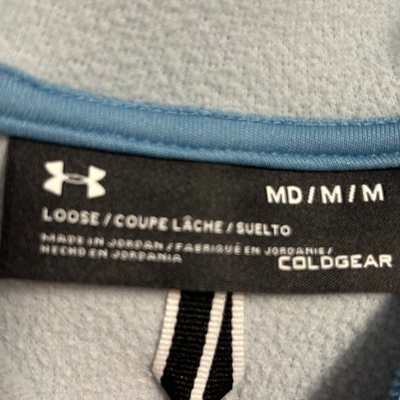 Under Armour Cold Gear Loose Fit Full Zip Hooded Sweatshirt Women's M - Picture 12 of 13